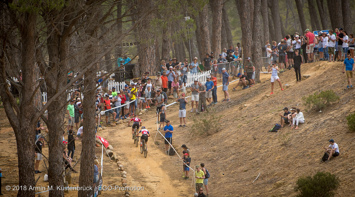 Annika Langvad, Pauline Ferrand Prevot - Weltcup Stellenbosch, SA ©Armin Küstenbrück/EGO-Promotion