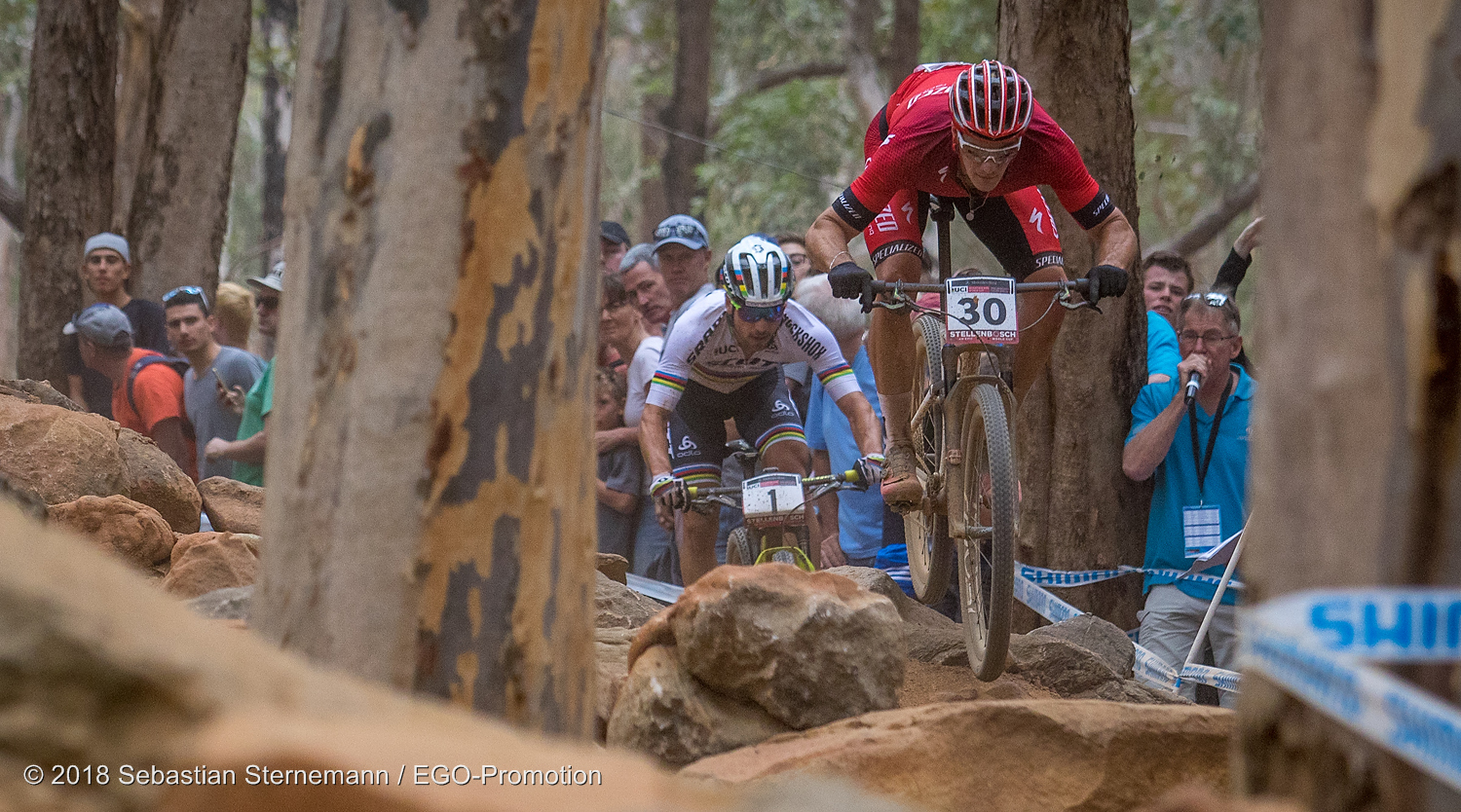 Samuel Gaze, Nino Schurter - Weltcup Stellenbosch, SA ©Armin Küstenbrück/EGO-Promotion