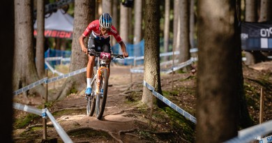 Die Cyclocross-Weltmeisterin fuhr bei ihrem erst vierten Mountainbike-Weltcup zum Sieg. Foto: Lynn Sigel.